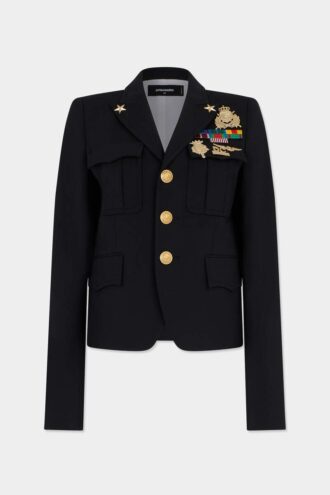 Uniformsjakke i tropisk ull