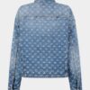 Unisex-jeansjakke i lys vask Unisex-jeansjakke i lys vask