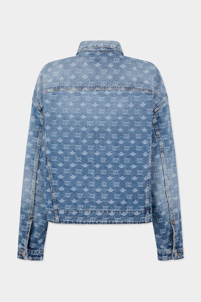 Unisex-jeansjakke i lys vask Unisex-jeansjakke i lys vask