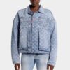 Unisex-jeansjakke i lys vask Unisex-jeansjakke i lys vask