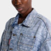 Unisex-jeansjakke i lys vask Unisex-jeansjakke i lys vask