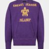 Vintagefarget, lang og slank passform med rund hals