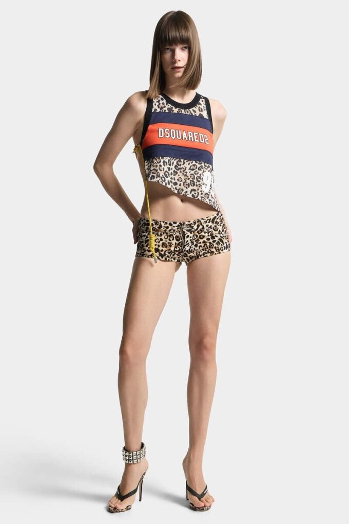 Wild2-hotpants med trykk