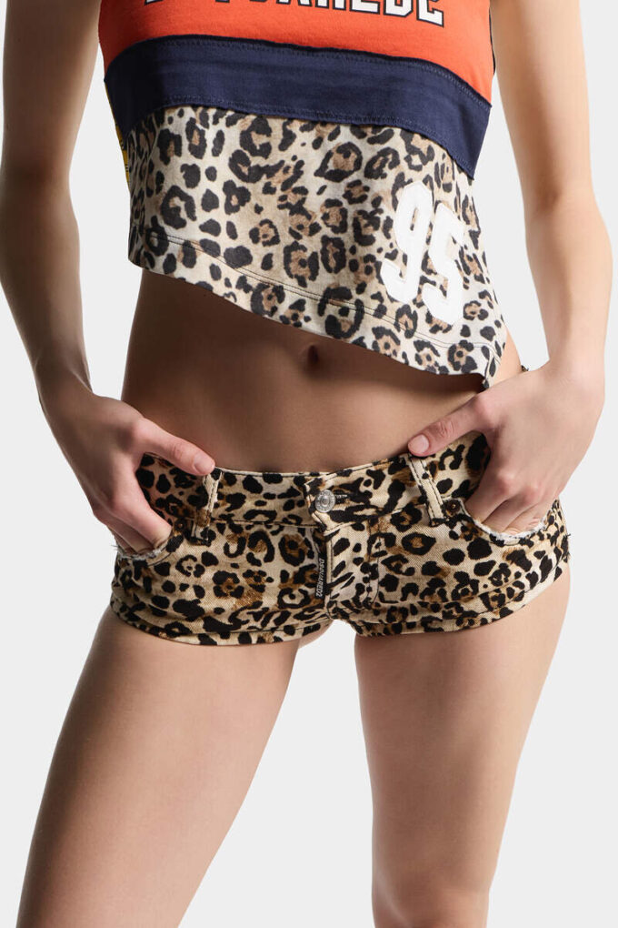Wild2-hotpants med trykk