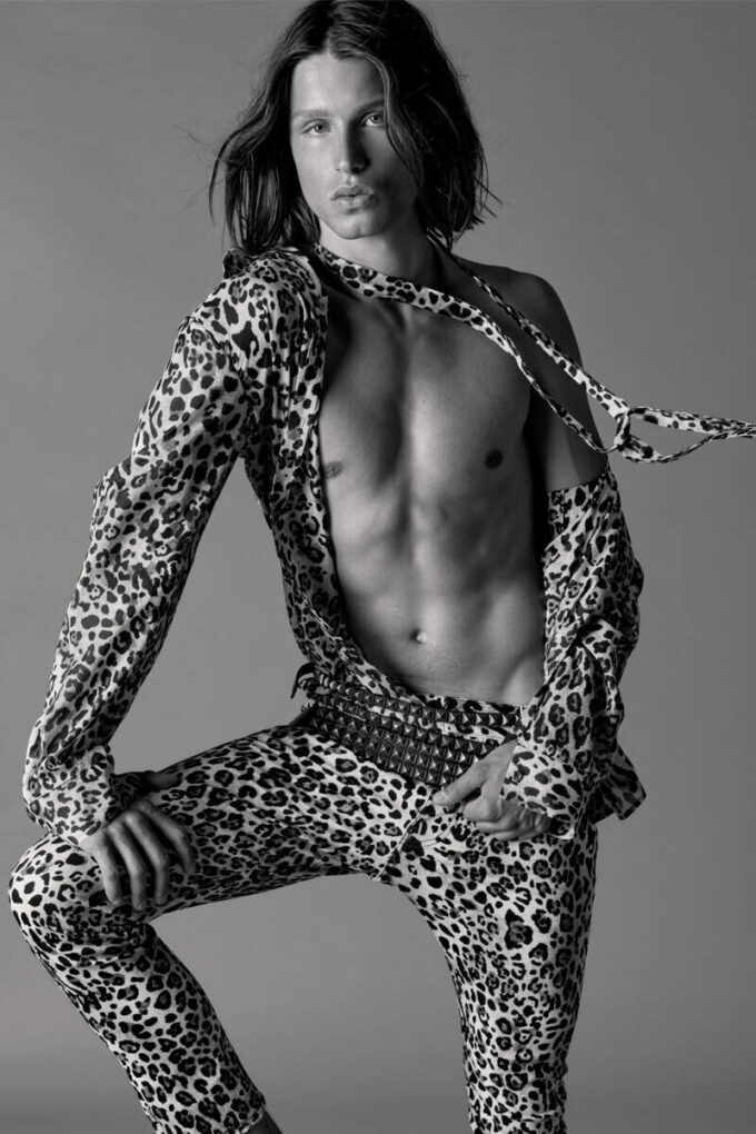 Wild2 Sexy Tie-skjorte